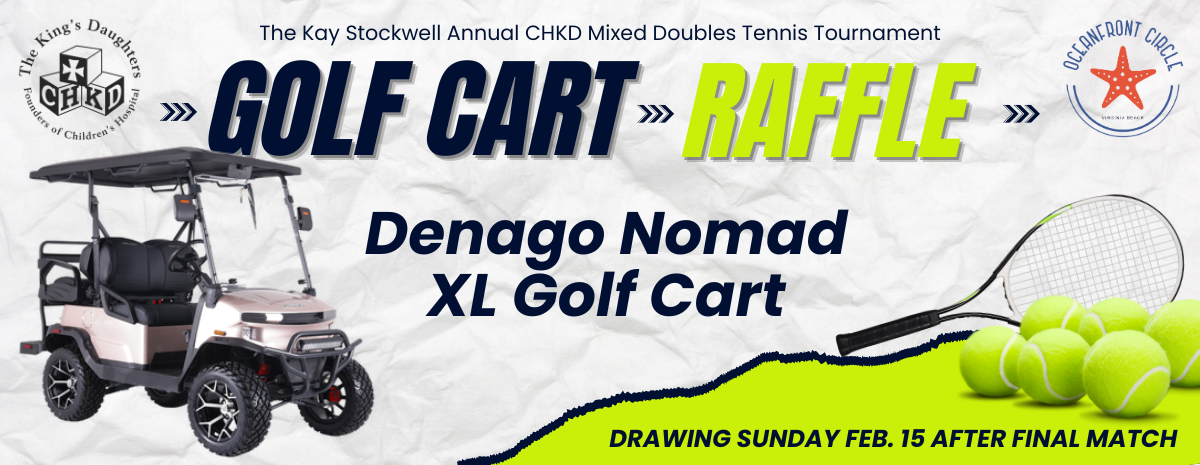 Denago Nomad XL Golf Cart Raffle – Only 125 Tickets Available!
